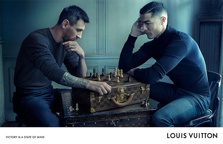 Louis Vuitton, Futebol e Cultura POP